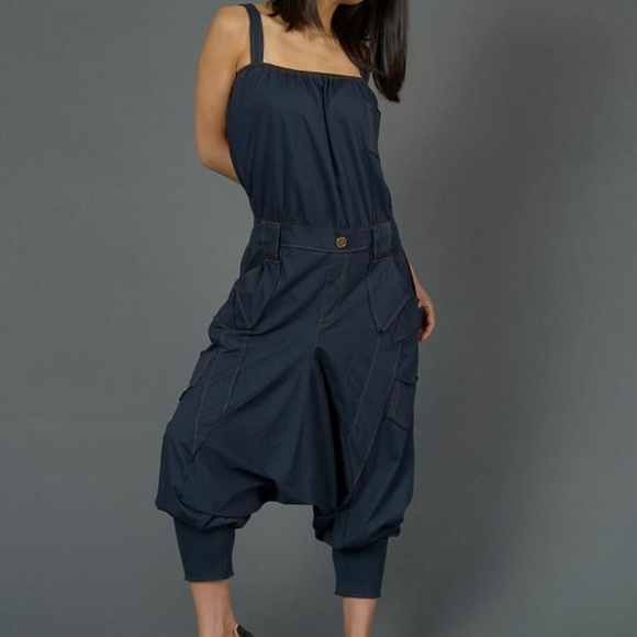 harem jumpsuit with pockets